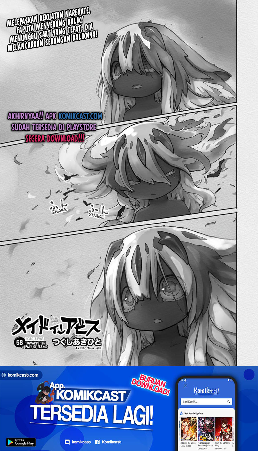 Made in Abyss Chapter 58 Bahasa Indonesia