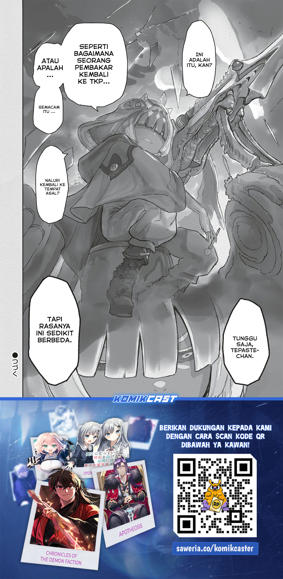 Made in Abyss Chapter 70 Bahasa Indonesia