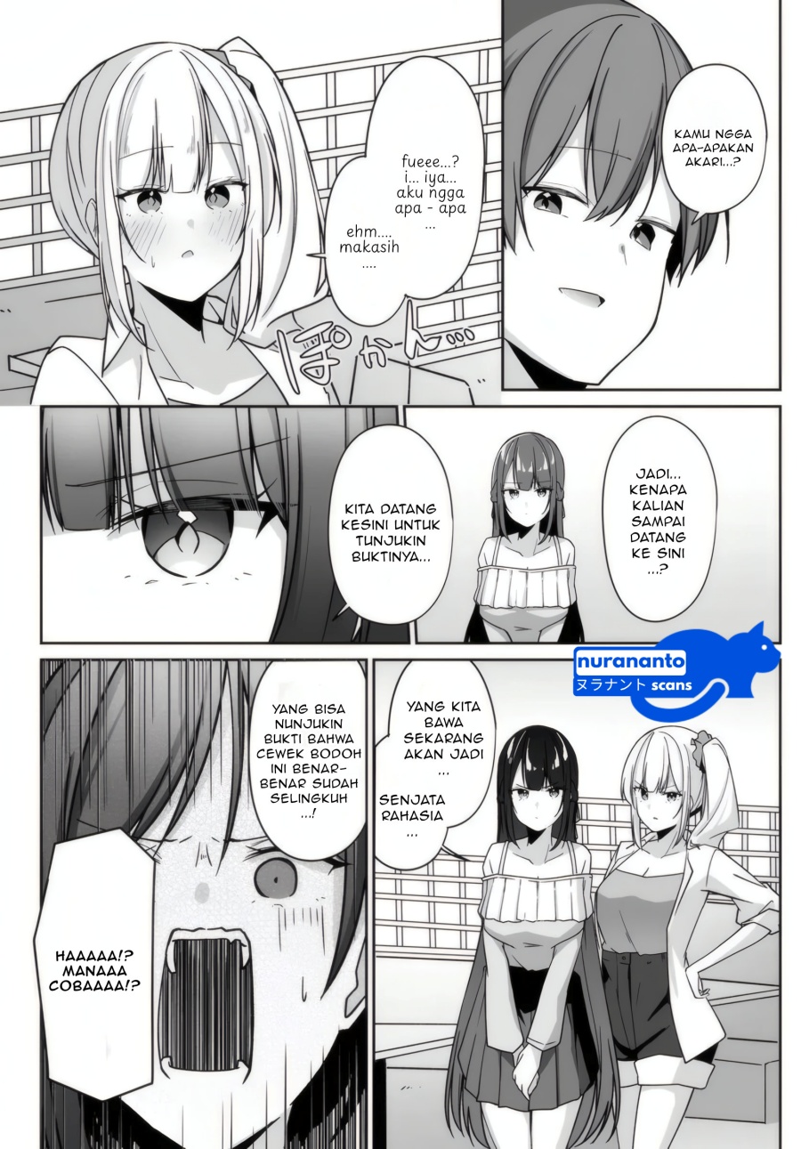 Madogiwa henshuu to baka ni sareta ore ga, futago JK to doukyo suru koto ni natta Chapter 04.2 Bahasa Indonesia