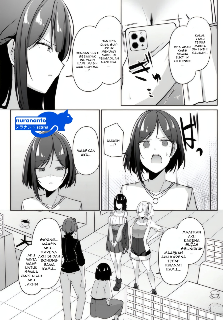 Madogiwa henshuu to baka ni sareta ore ga, futago JK to doukyo suru koto ni natta Chapter 04.2 Bahasa Indonesia