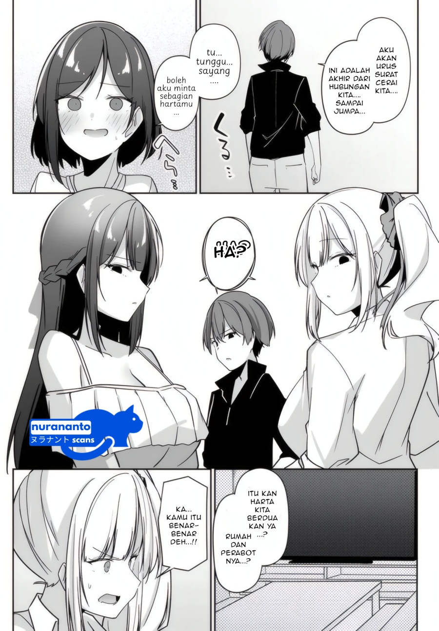 Madogiwa henshuu to baka ni sareta ore ga, futago JK to doukyo suru koto ni natta Chapter 04.2 Bahasa Indonesia