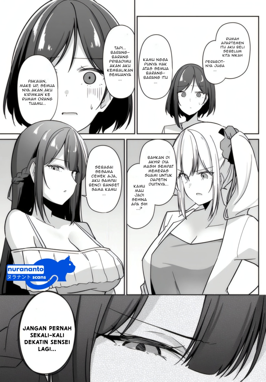 Madogiwa henshuu to baka ni sareta ore ga, futago JK to doukyo suru koto ni natta Chapter 04.2 Bahasa Indonesia