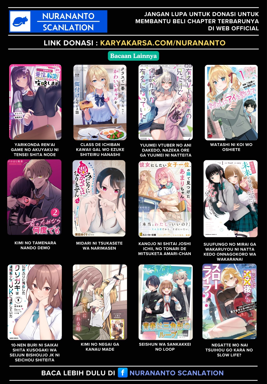 Madogiwa henshuu to baka ni sareta ore ga, futago JK to doukyo suru koto ni natta Chapter 04.2 Bahasa Indonesia