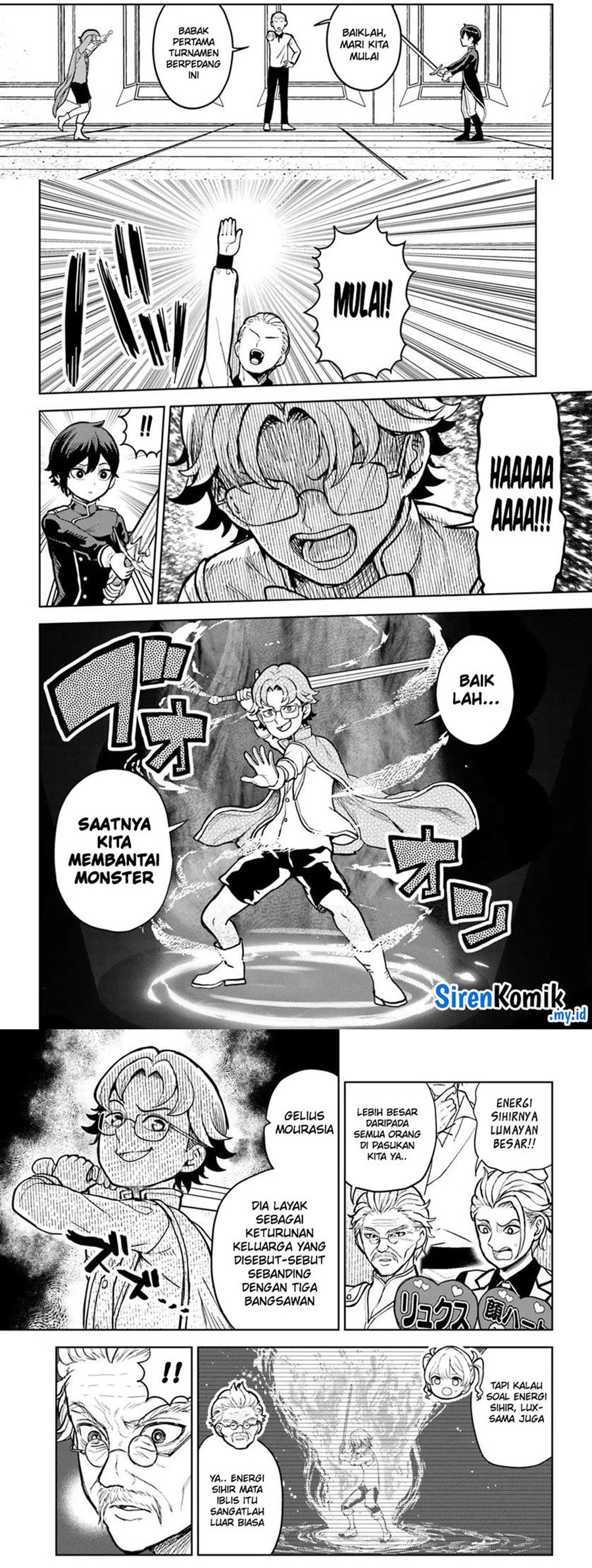 Magan no Akuyaku ni Tensei Shita no de Oshi Chara o Mimamoru Mob o Mezashimasu Chapter 06.1 Bahasa Indonesia