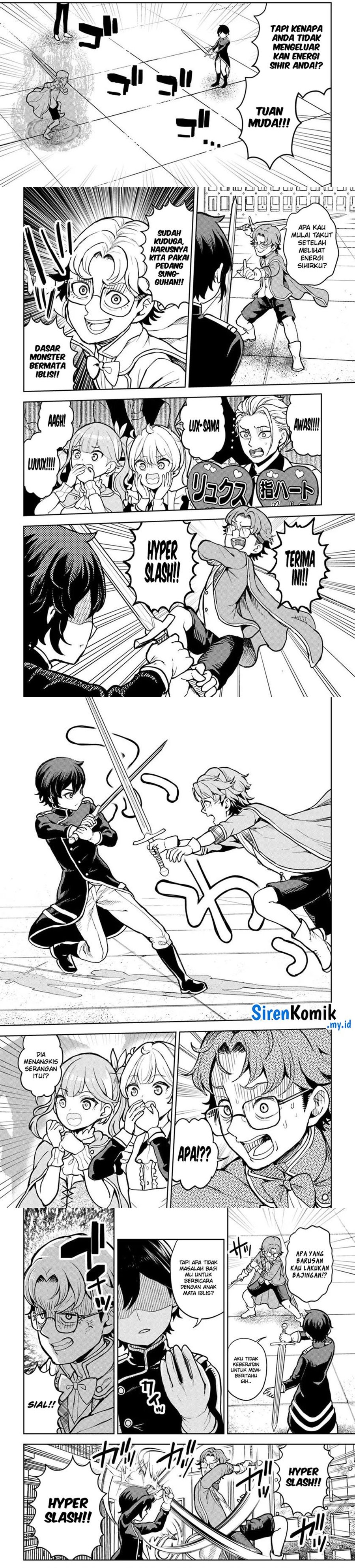 Magan no Akuyaku ni Tensei Shita no de Oshi Chara o Mimamoru Mob o Mezashimasu Chapter 06.1 Bahasa Indonesia