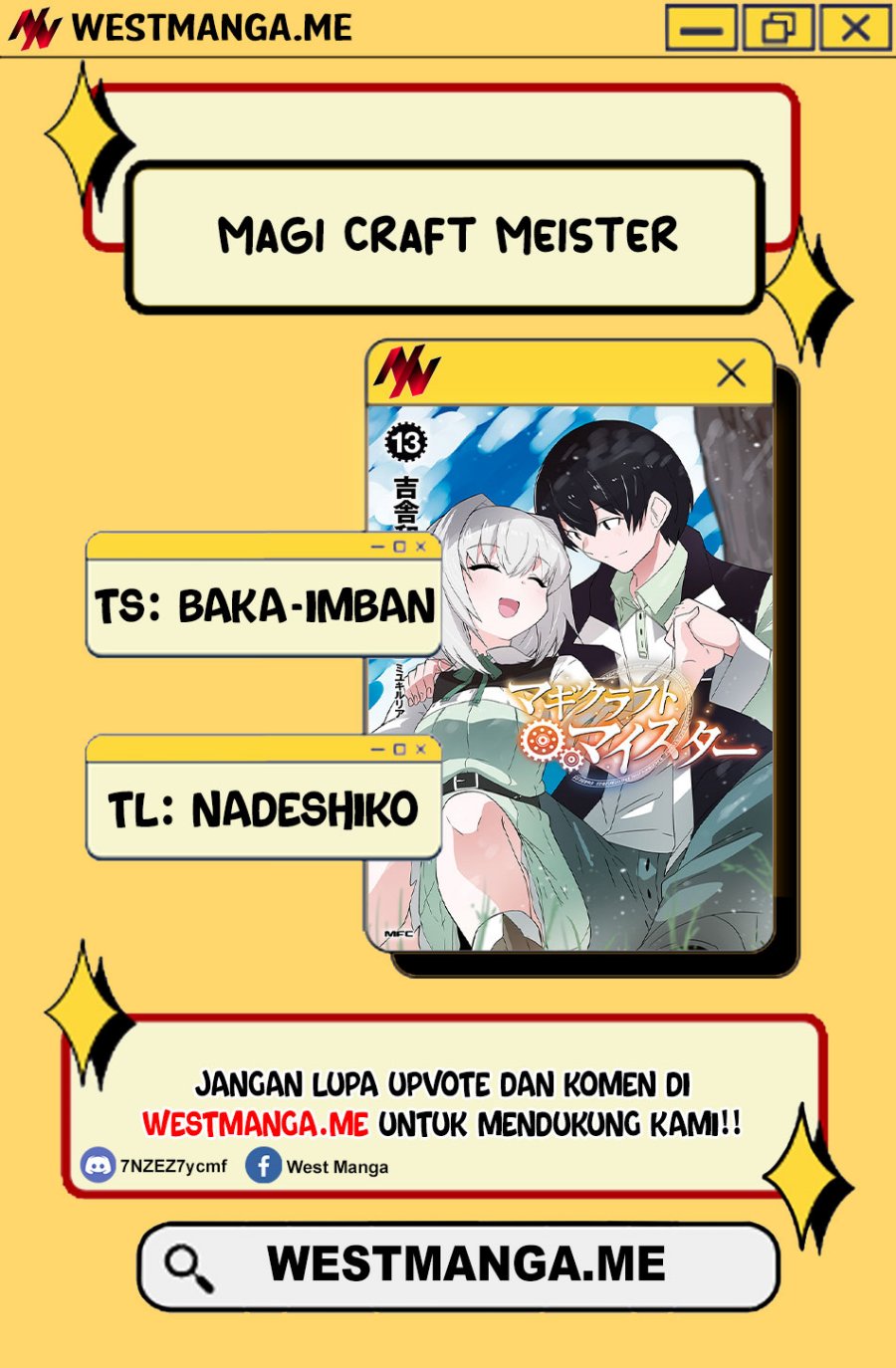 Magi Craft Meister chapter 72