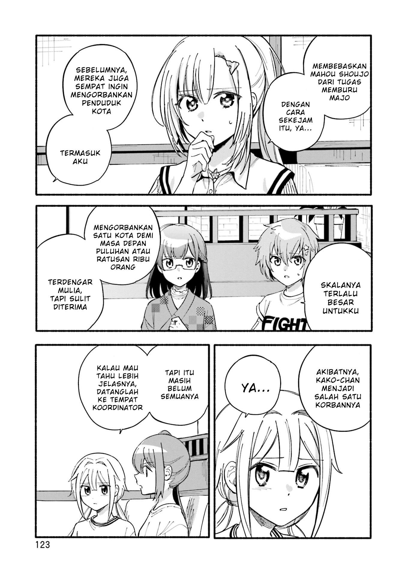 Magia Record: Mahou Shoujo Madoka Magica Gaiden Chapter 60 Bahasa Indonesia