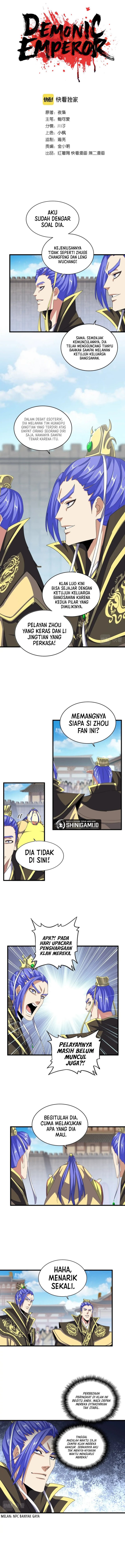 Magic Emperor Chapter 381 Bahasa Indonesia