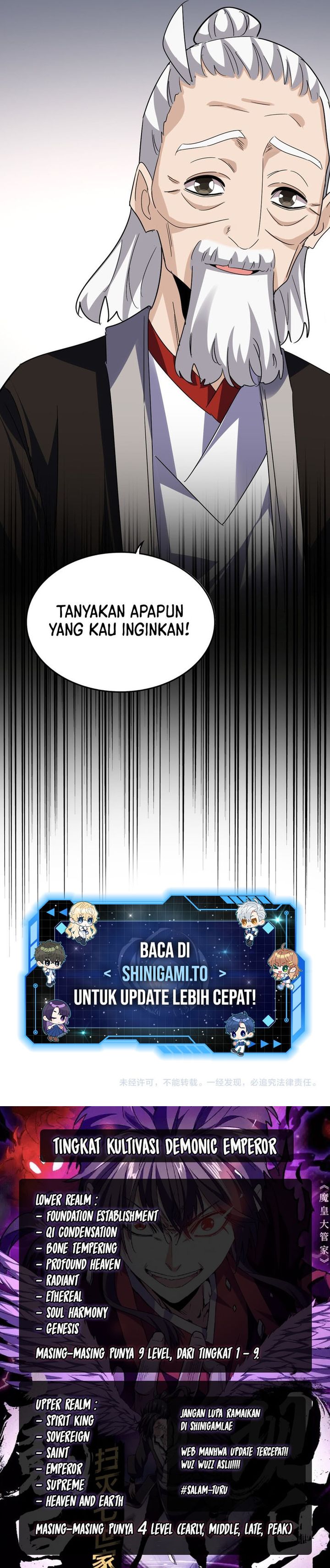 Magic Emperor chapter 750