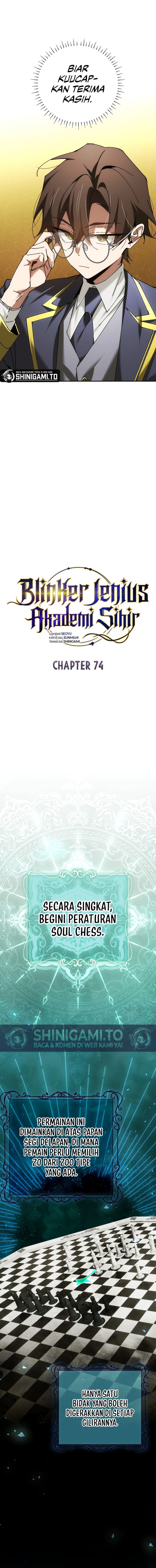 Magic Academy’s Genius Blinker Chapter 74 Bahasa Indonesia