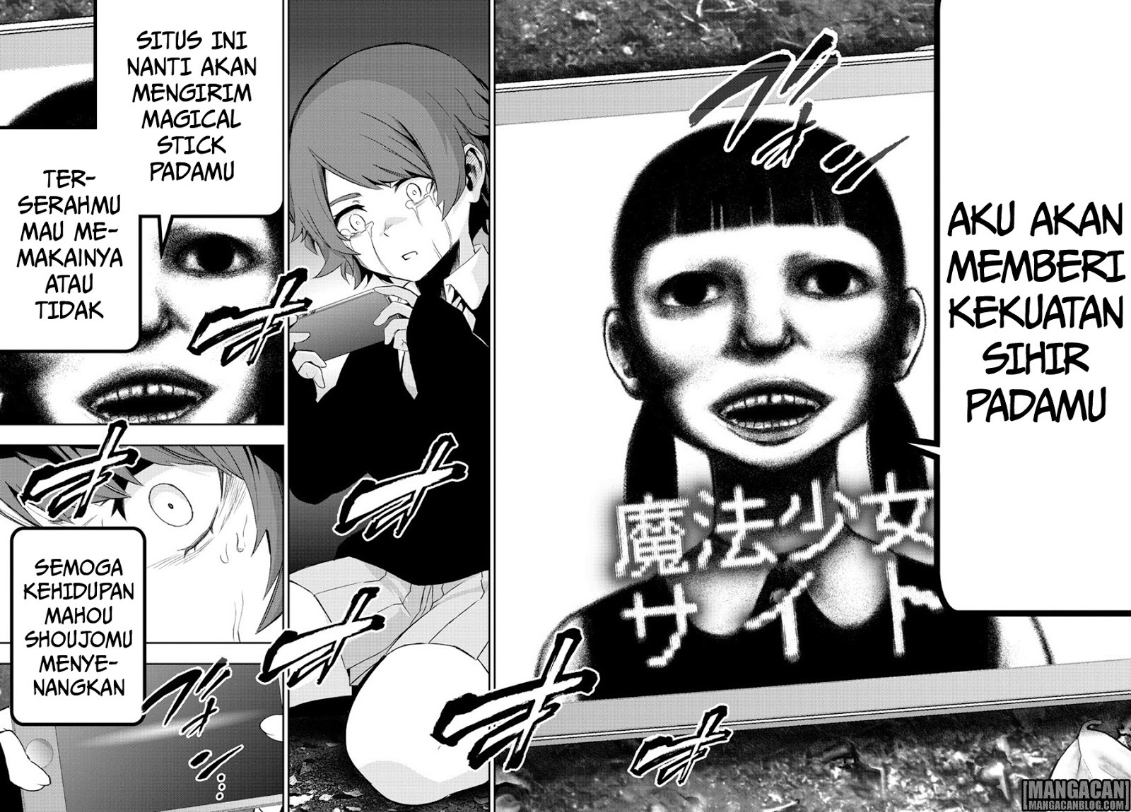 Mahou Shoujo Site Chapter 56 Bahasa Indonesia