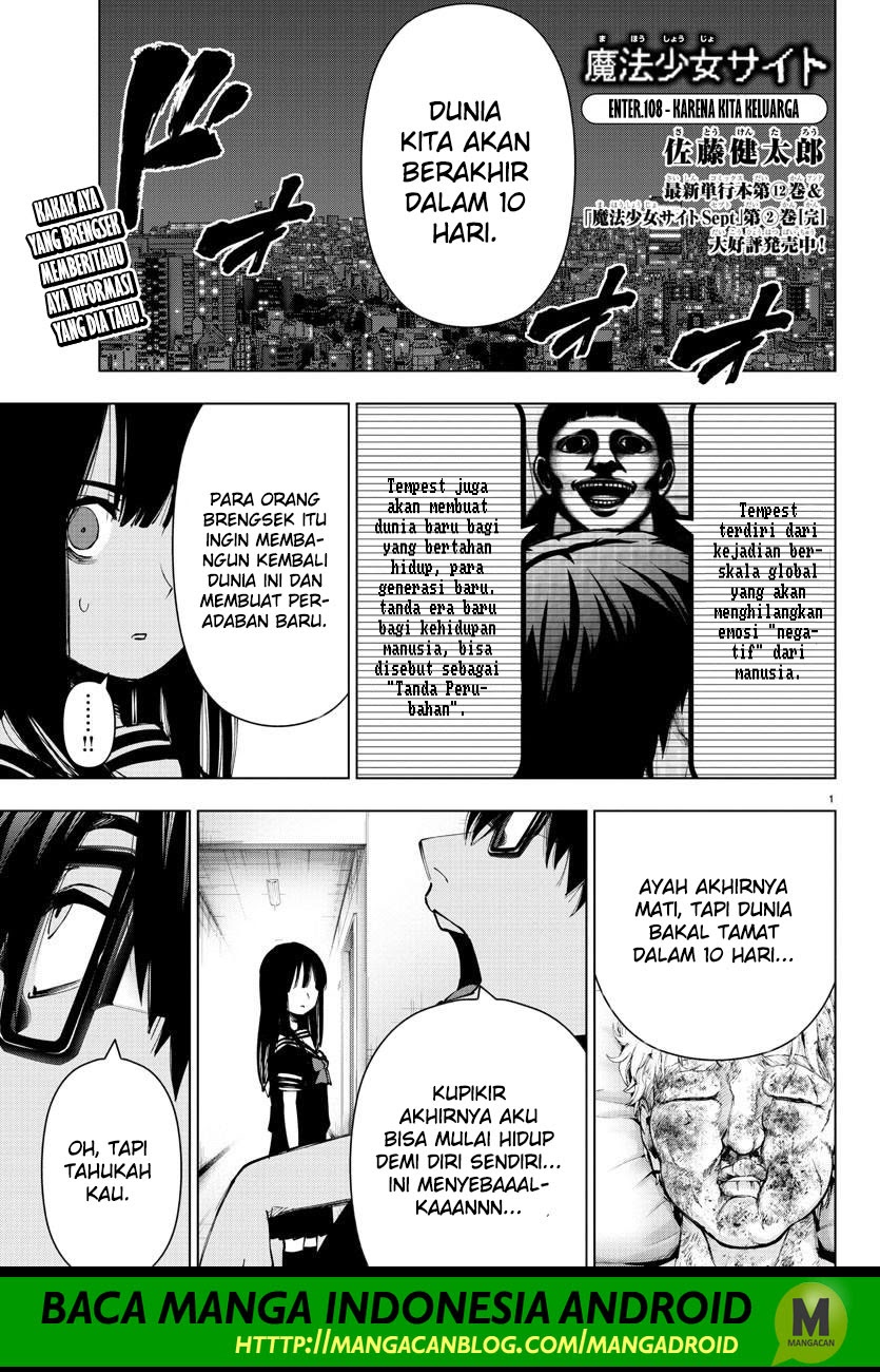 Mahou Shoujo Site Chapter 108 Bahasa Indonesia