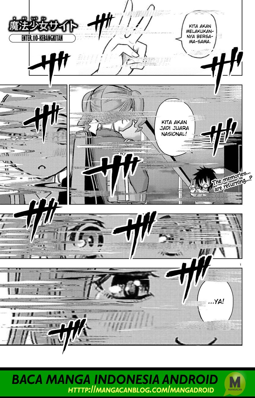Mahou Shoujo Site chapter 110