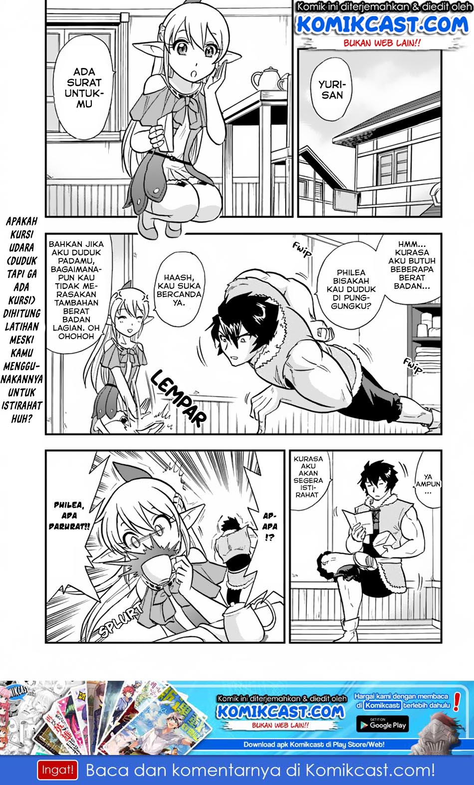 Mahou? Sonna Koto yori Kinniku da! chapter 8
