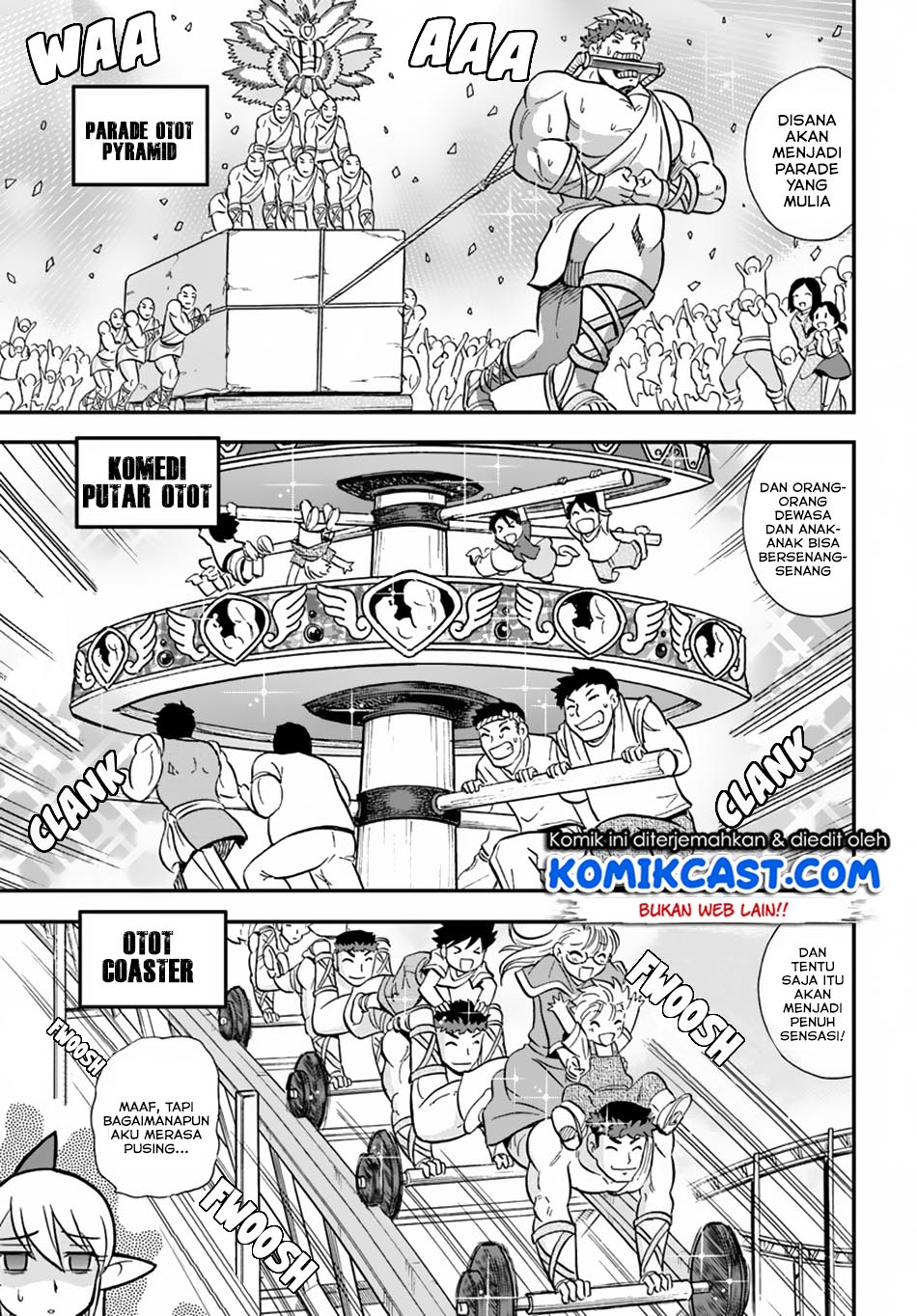 Mahou? Sonna Koto yori Kinniku da! chapter 8