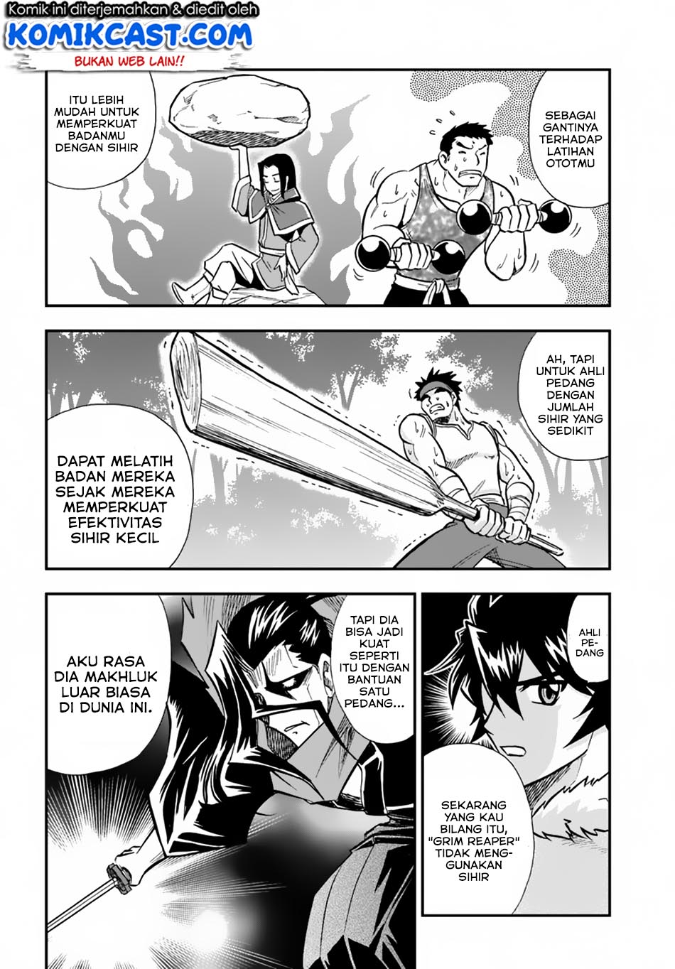Mahou? Sonna Koto yori Kinniku da! chapter 8