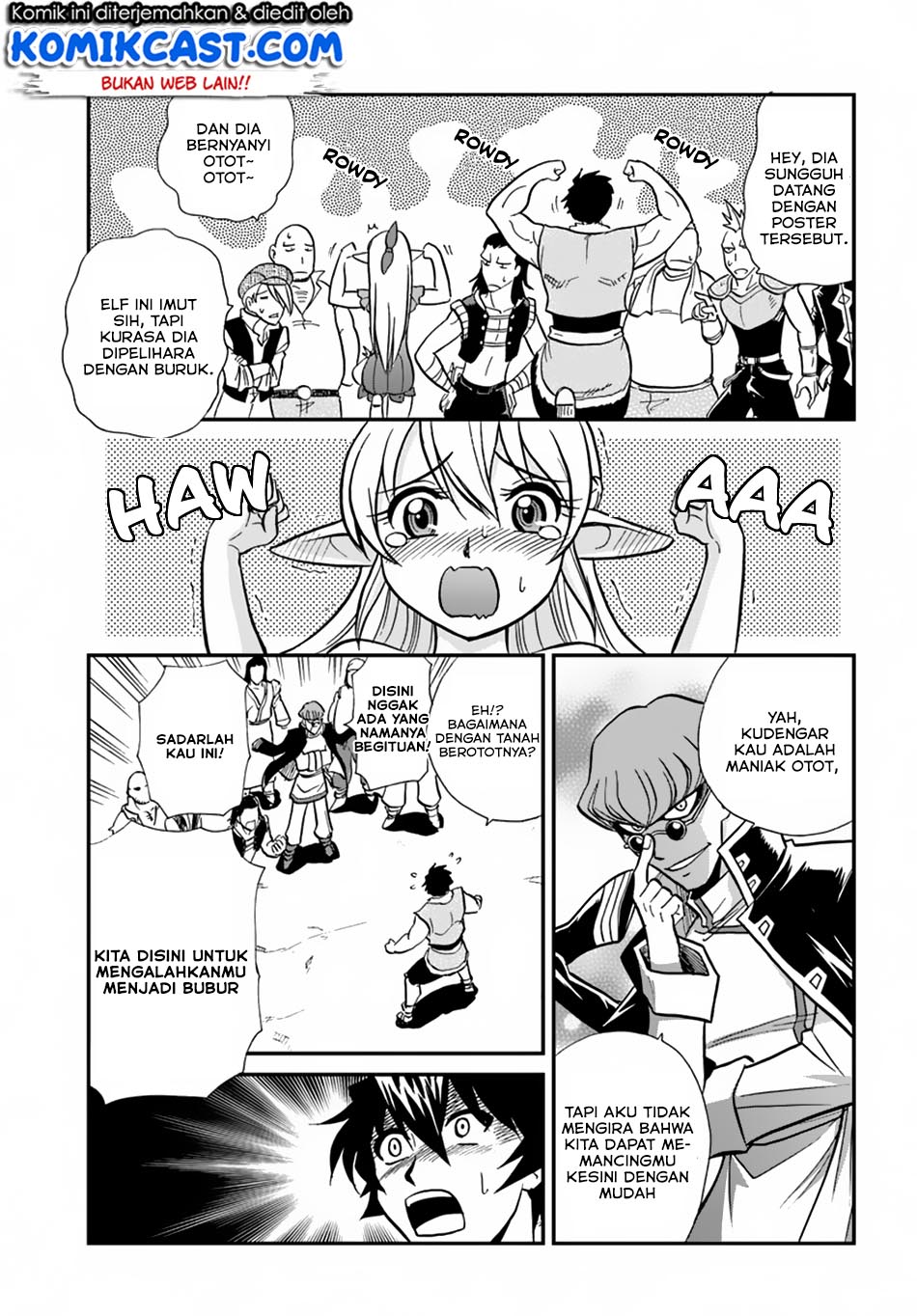 Mahou? Sonna Koto yori Kinniku da! chapter 8