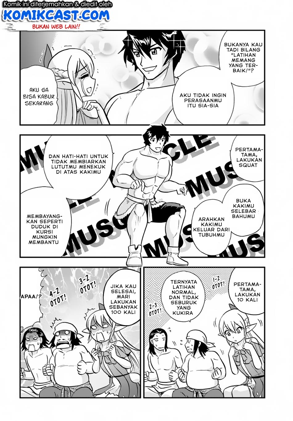 Mahou? Sonna Koto yori Kinniku da! chapter 8