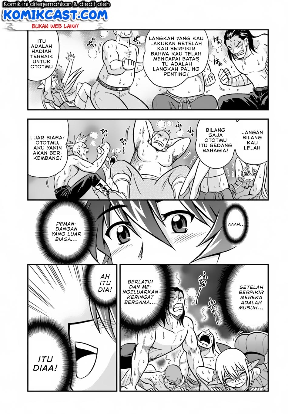 Mahou? Sonna Koto yori Kinniku da! chapter 8
