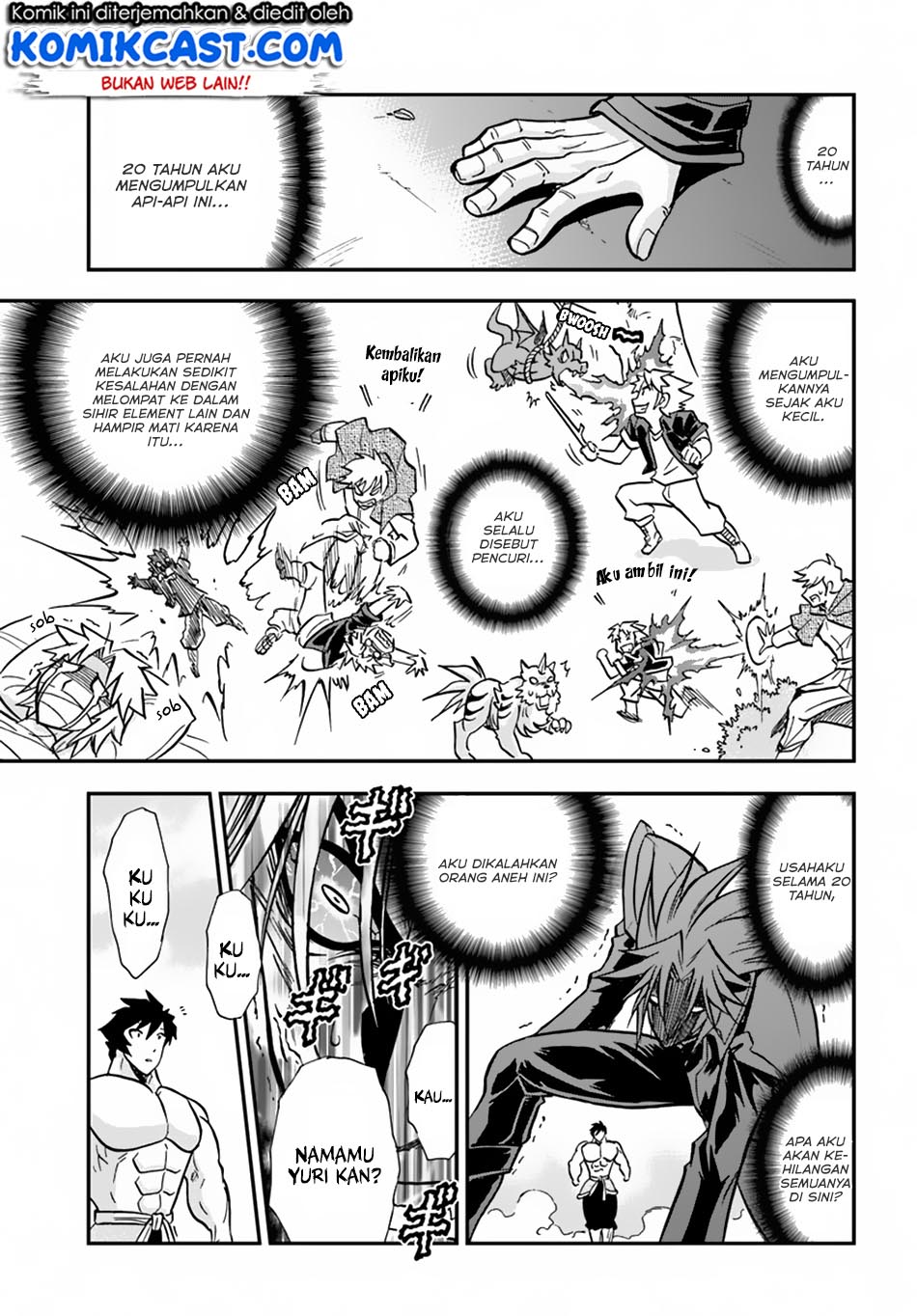 Mahou? Sonna Koto yori Kinniku da! chapter 15