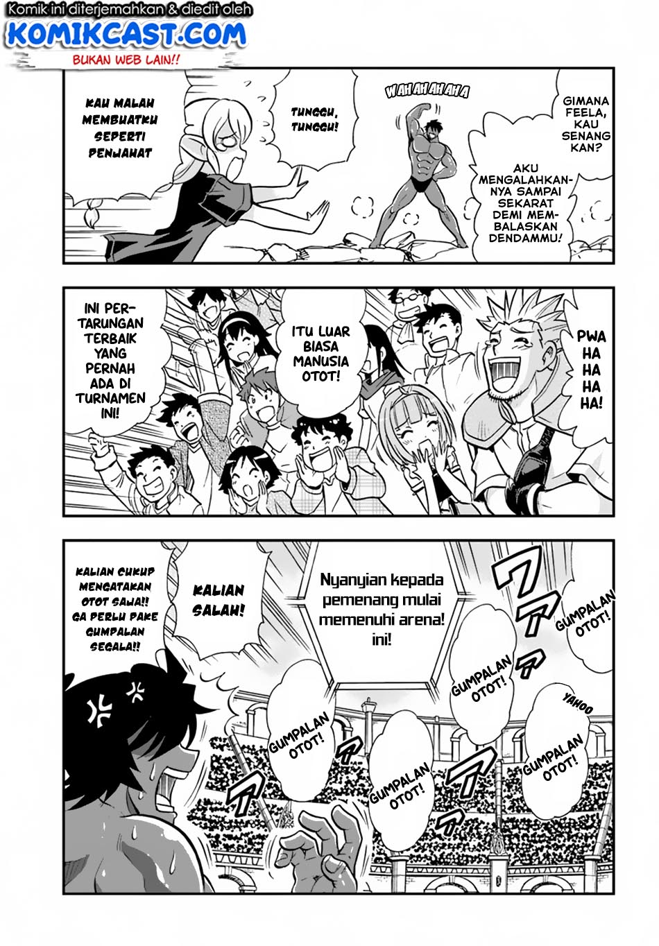 Mahou? Sonna Koto yori Kinniku da! chapter 15