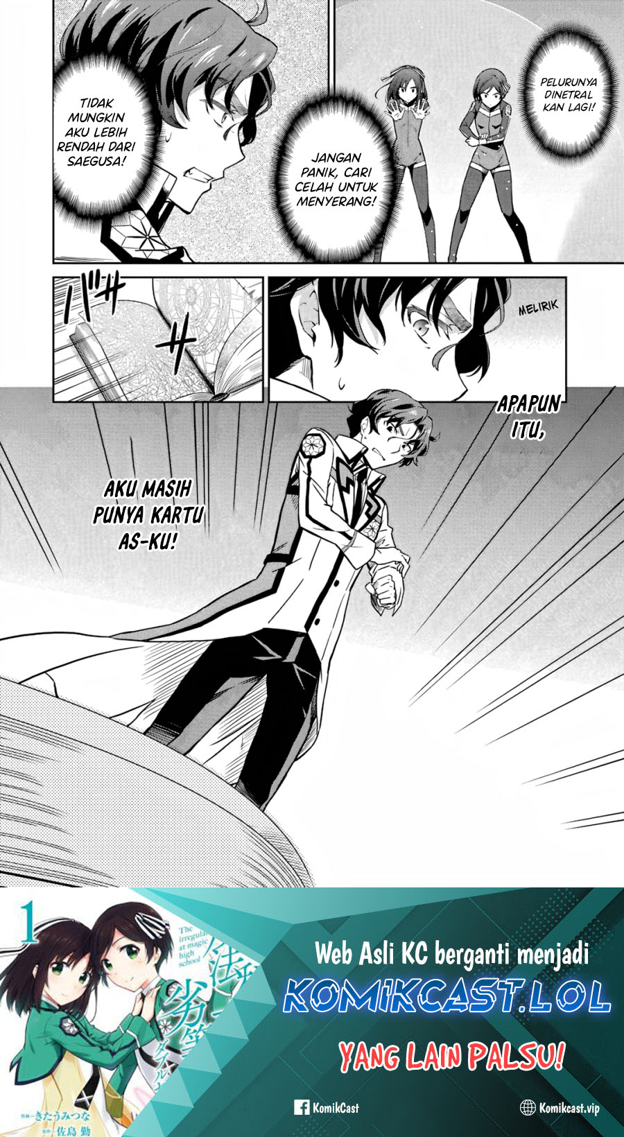 Mahouka Koukou no Rettousei: Double Seven-hen chapter 21