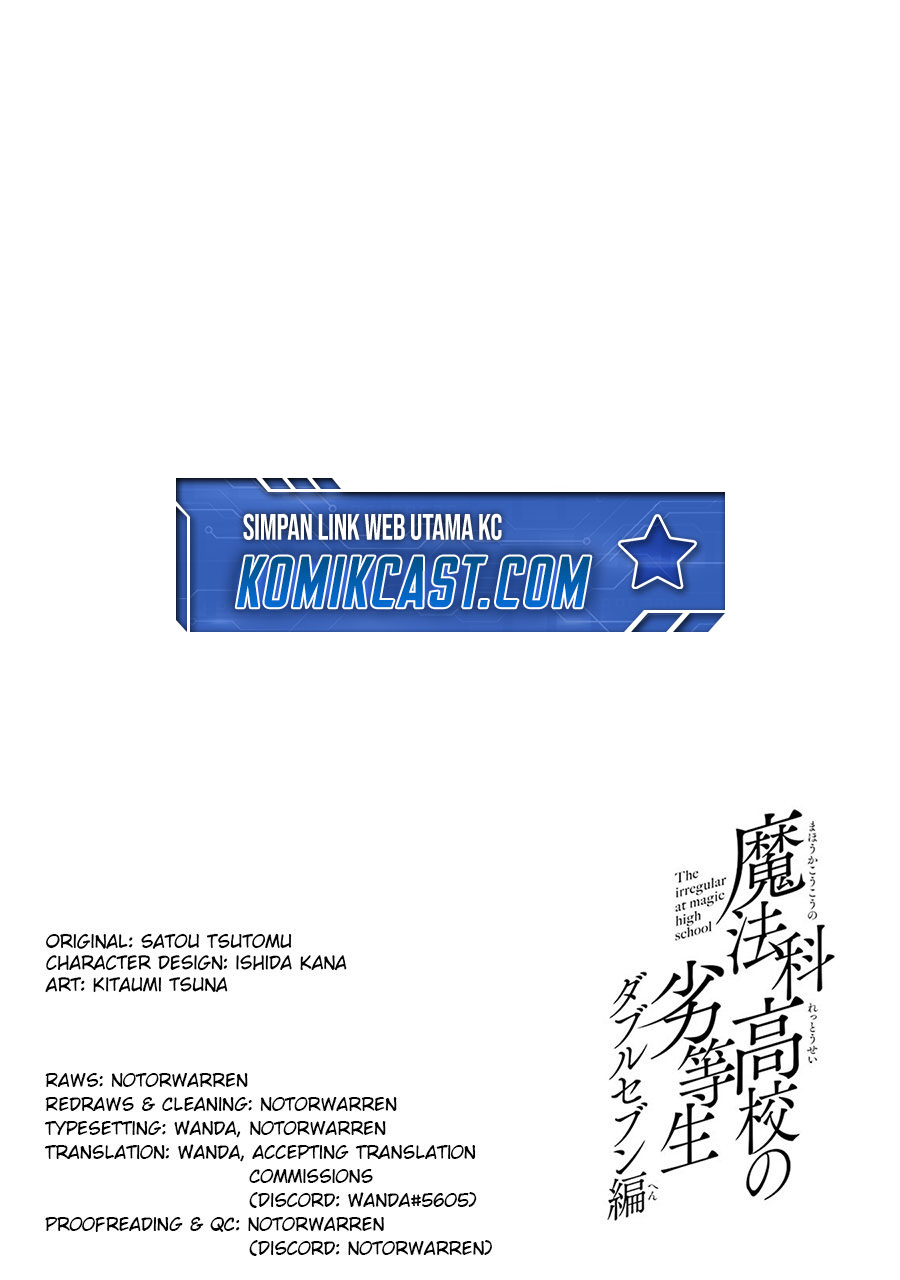 Mahouka Koukou no Rettousei: Double Seven-hen chapter 28