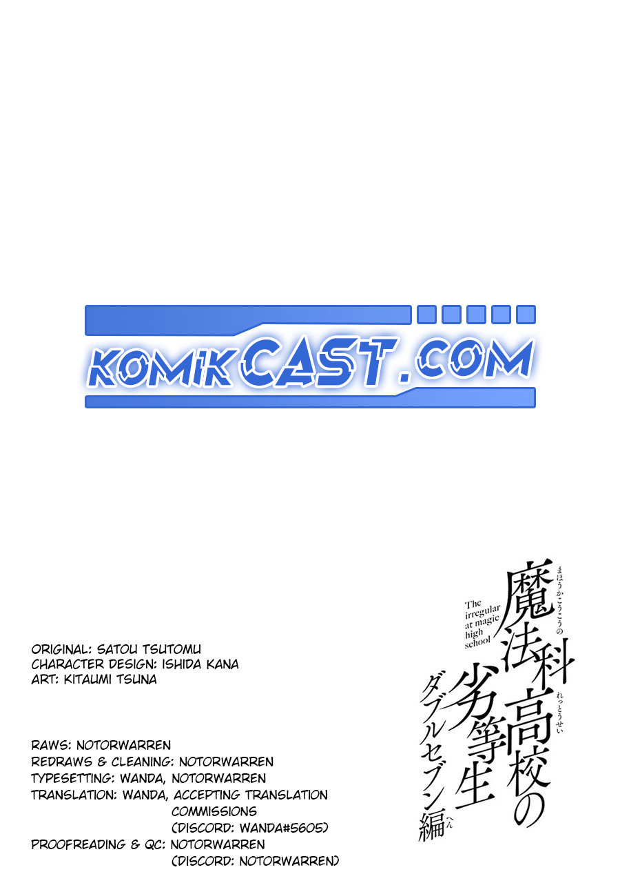 Mahouka Koukou no Rettousei: Double Seven-hen chapter 29