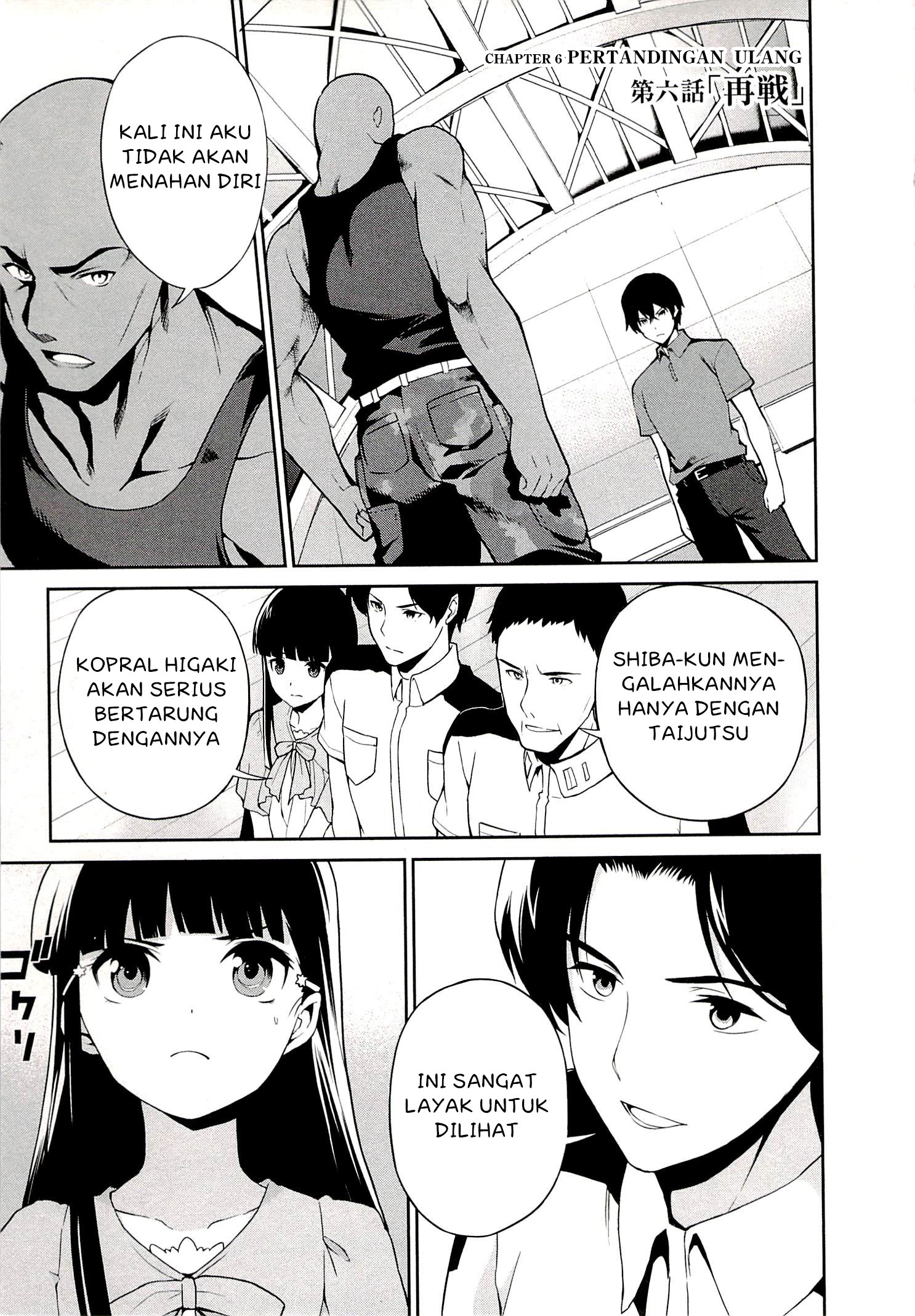 Mahouka Koukou no Rettousei – Tsuioku Hen chapter 6
