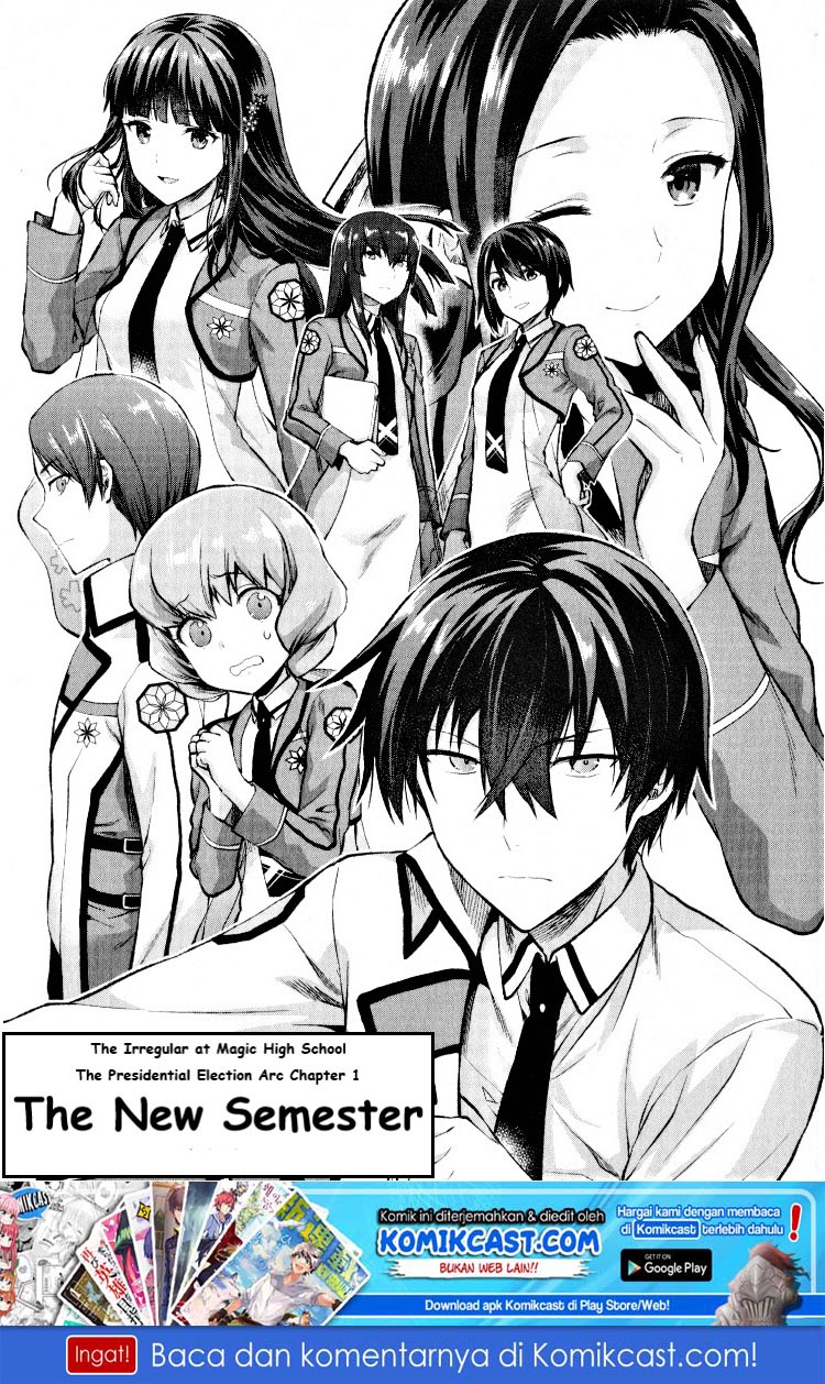 Mahouka Koukou no Rettousei – Kaichou Senkyo-hen Chapter 01 Bahasa Indonesia