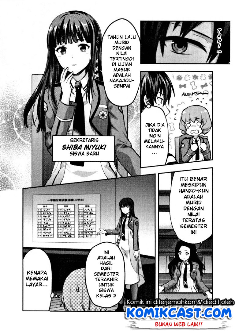 Mahouka Koukou no Rettousei – Kaichou Senkyo-hen Chapter 01 Bahasa Indonesia