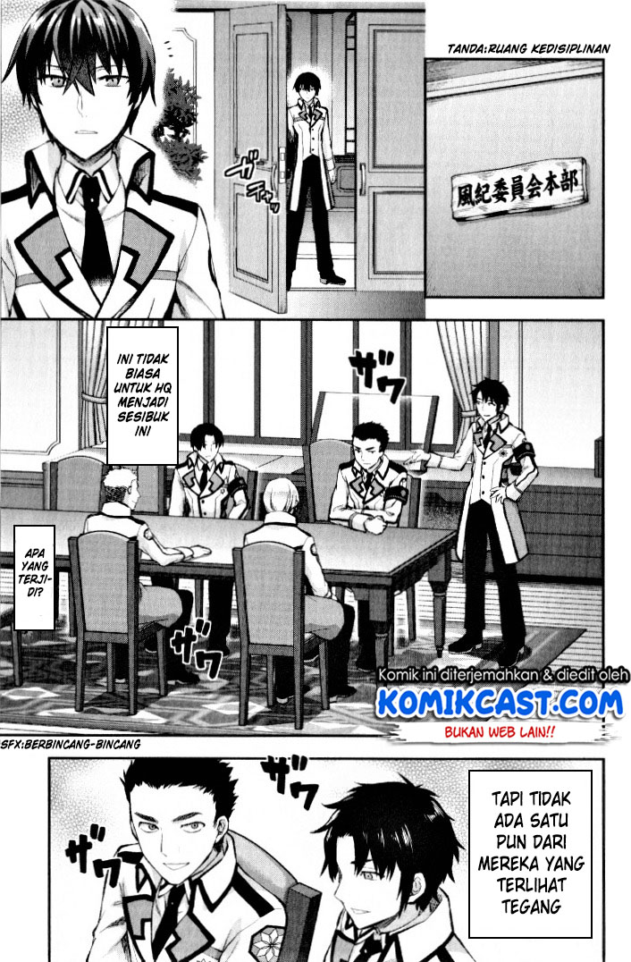 Mahouka Koukou no Rettousei – Kaichou Senkyo-hen Chapter 01 Bahasa Indonesia