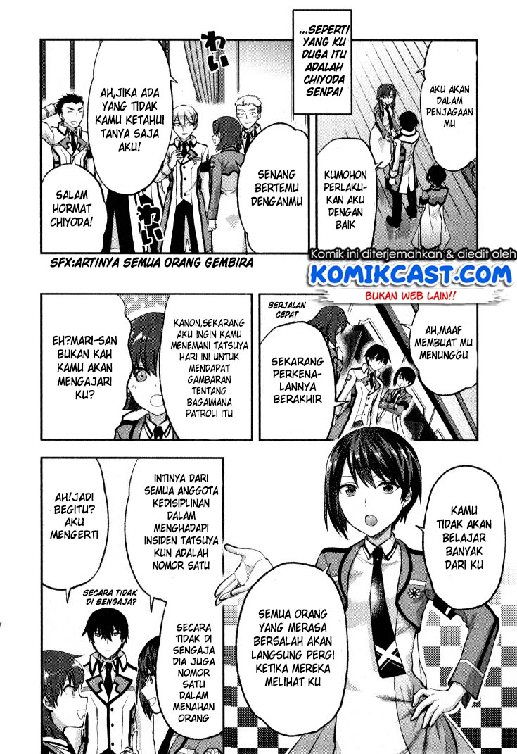 Mahouka Koukou no Rettousei – Kaichou Senkyo-hen Chapter 01 Bahasa Indonesia