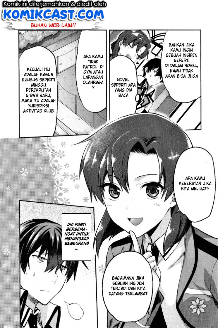 Mahouka Koukou no Rettousei – Kaichou Senkyo-hen Chapter 01 Bahasa Indonesia