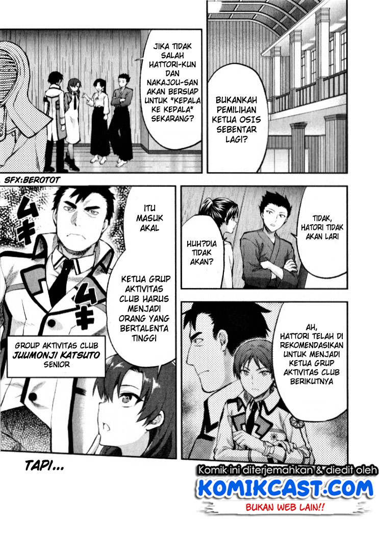 Mahouka Koukou no Rettousei – Kaichou Senkyo-hen Chapter 01 Bahasa Indonesia