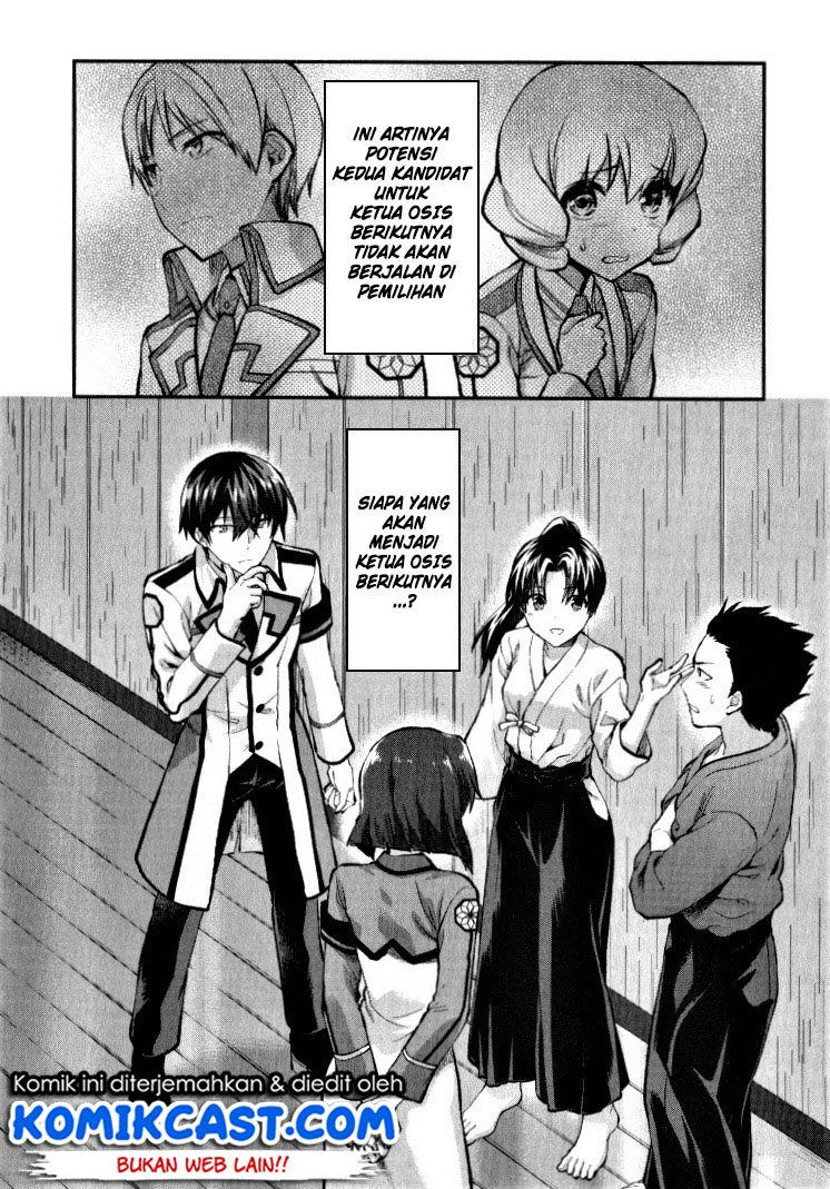 Mahouka Koukou no Rettousei – Kaichou Senkyo-hen Chapter 01 Bahasa Indonesia