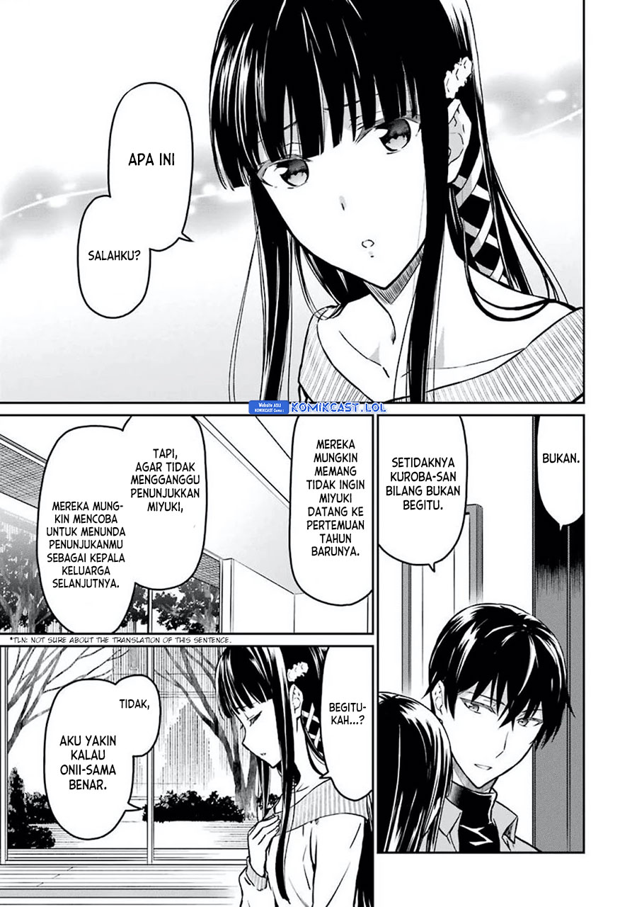 Mahouka Koukou no Rettousei – Yotsuba Keishou-hen chapter 5