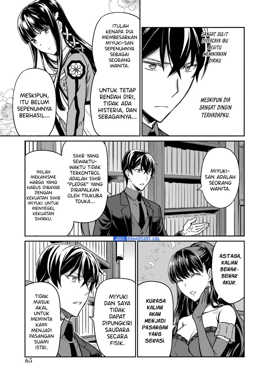 Mahouka Koukou no Rettousei – Yotsuba Keishou-hen chapter 20