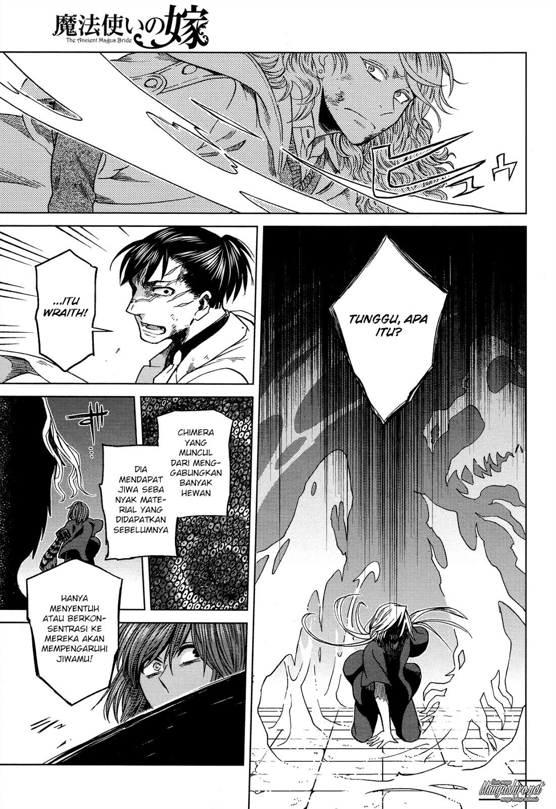 Mahou Tsukai no Yome Chapter 44 Bahasa Indonesia