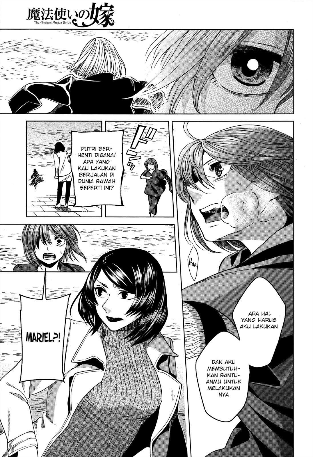 Mahou Tsukai no Yome Chapter 44 Bahasa Indonesia