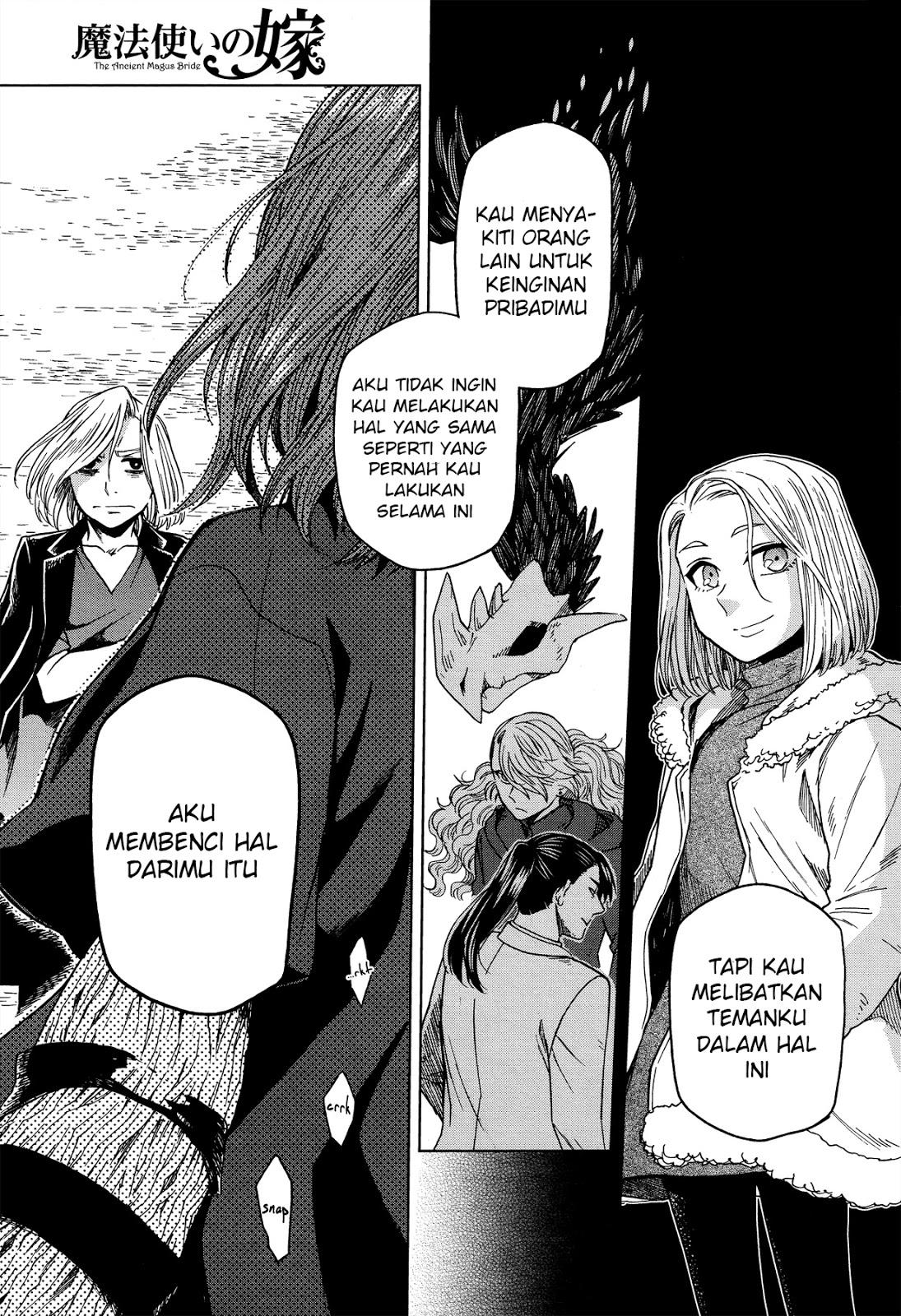 Mahou Tsukai no Yome Chapter 44 Bahasa Indonesia
