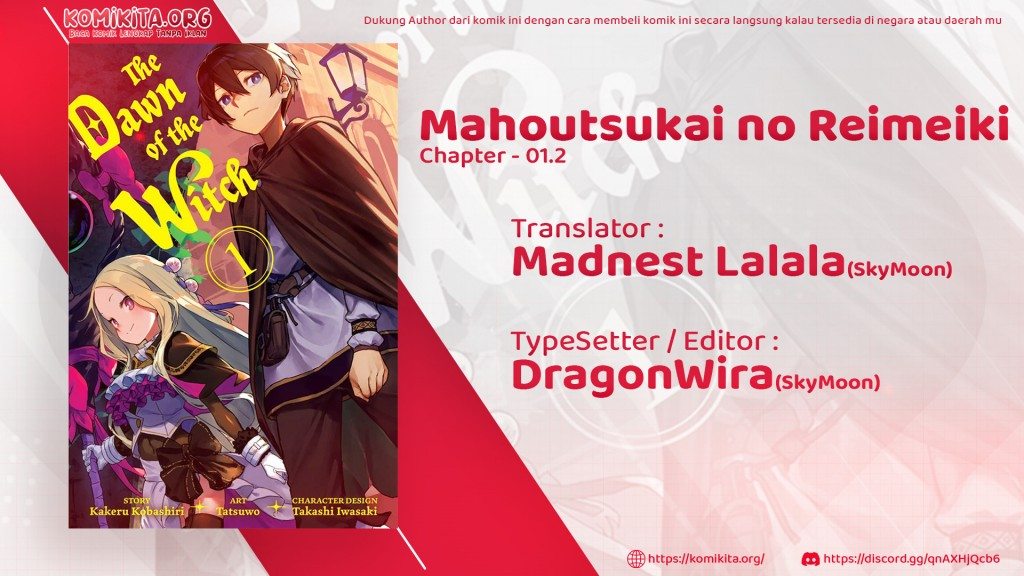 Mahoutsukai Reimeiki Chapter 01.2 Bahasa Indonesia