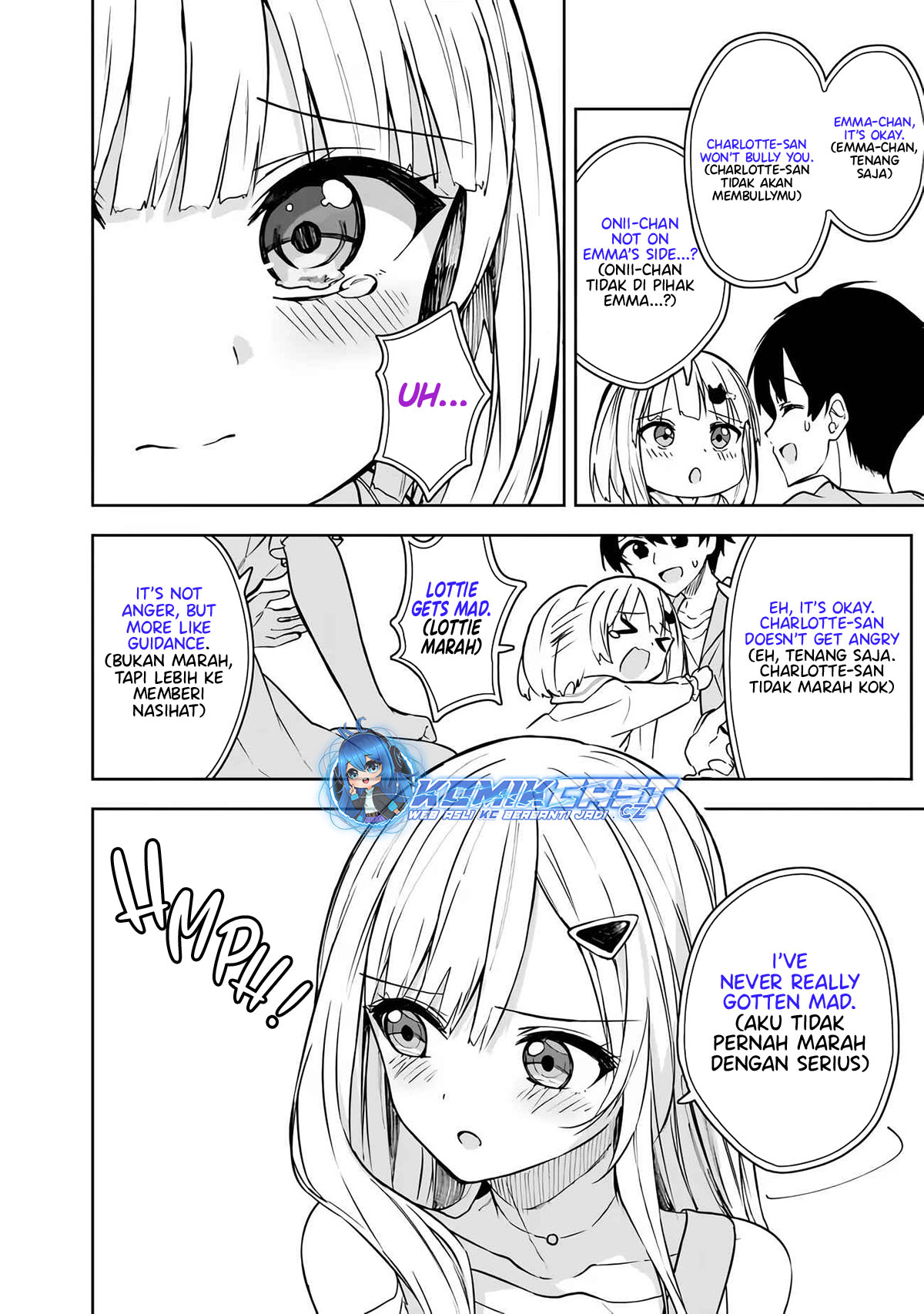Maigo ni Natteita Youjo o Tasuketara, Otonari ni Sumu Bishoujo Ryuugakusei ga Ie ni Asobi ni Kuru You ni Natta Ken ni Tsuite Chapter 07 Bahasa Indonesia