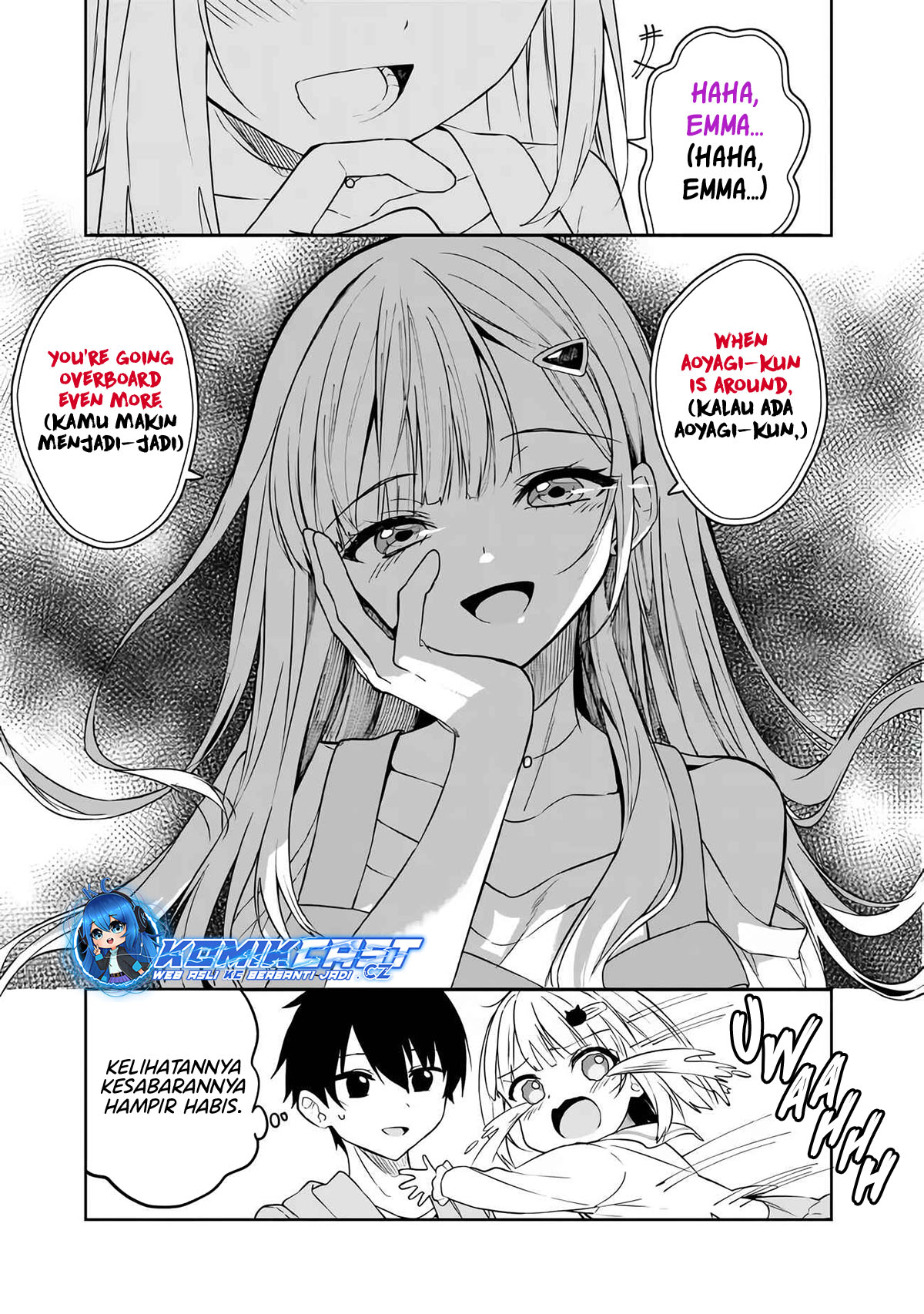 Maigo ni Natteita Youjo o Tasuketara, Otonari ni Sumu Bishoujo Ryuugakusei ga Ie ni Asobi ni Kuru You ni Natta Ken ni Tsuite Chapter 07 Bahasa Indonesia