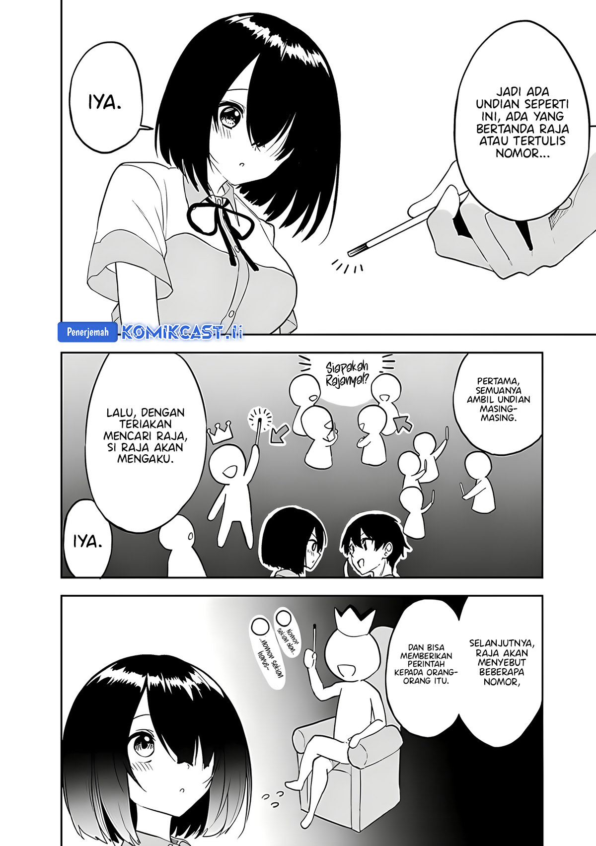 Maigo ni Natteita Youjo o Tasuketara, Otonari ni Sumu Bishoujo Ryuugakusei ga Ie ni Asobi ni Kuru You ni Natta Ken ni Tsuite Chapter 24 Bahasa Indonesia