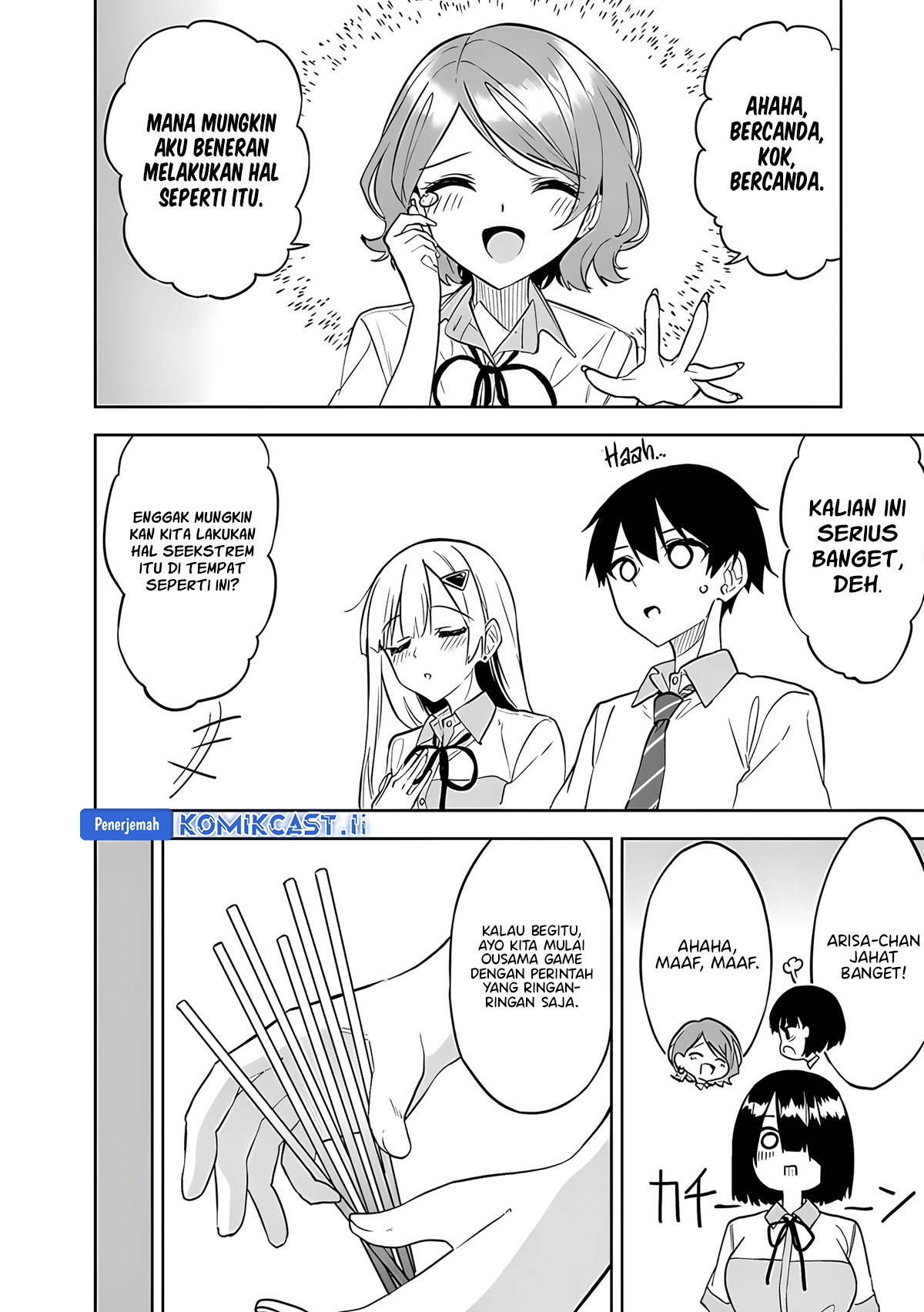 Maigo ni Natteita Youjo o Tasuketara, Otonari ni Sumu Bishoujo Ryuugakusei ga Ie ni Asobi ni Kuru You ni Natta Ken ni Tsuite Chapter 24 Bahasa Indonesia