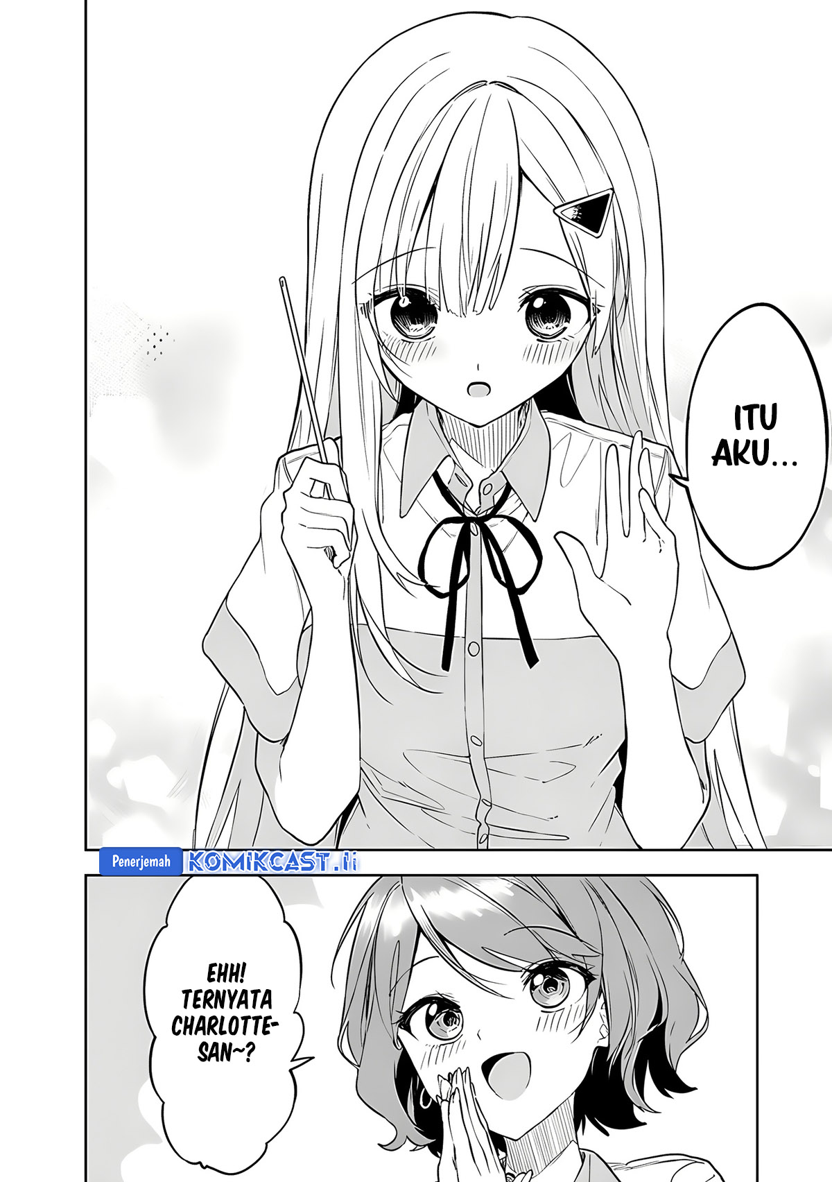 Maigo ni Natteita Youjo o Tasuketara, Otonari ni Sumu Bishoujo Ryuugakusei ga Ie ni Asobi ni Kuru You ni Natta Ken ni Tsuite Chapter 24 Bahasa Indonesia