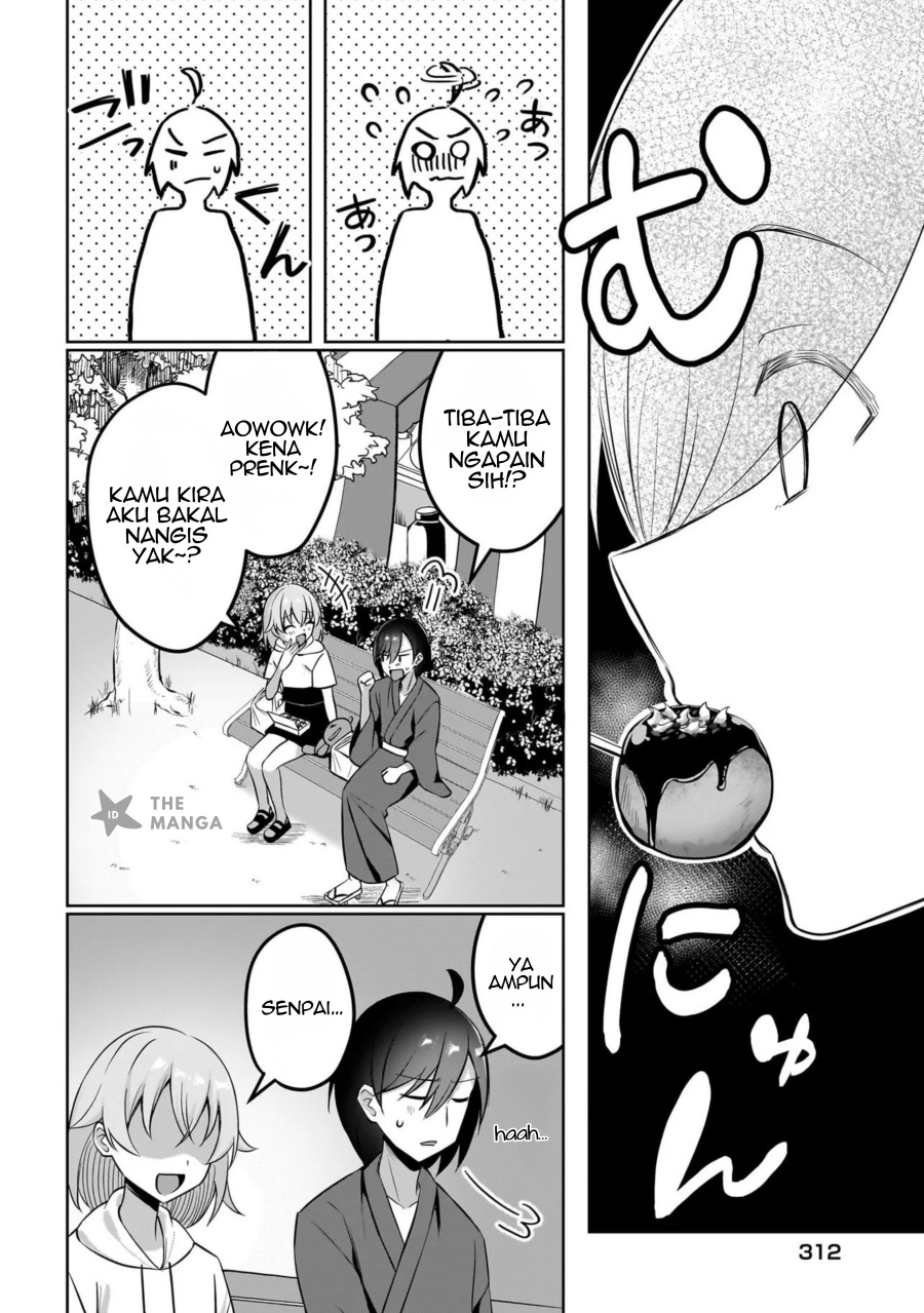 Maigo no Onnanoko o Ie Made Todoketara, Genkan kara Detekita no wa Gakunen Ichi no Bishoujo deshita Chapter 09.2 Bahasa Indonesia