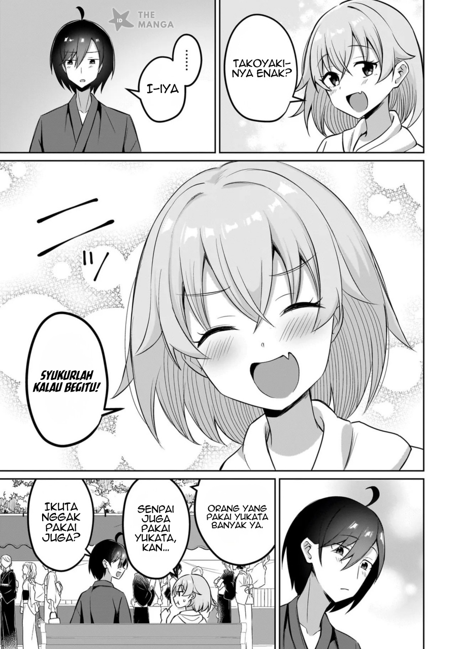 Maigo no Onnanoko o Ie Made Todoketara, Genkan kara Detekita no wa Gakunen Ichi no Bishoujo deshita Chapter 09.2 Bahasa Indonesia