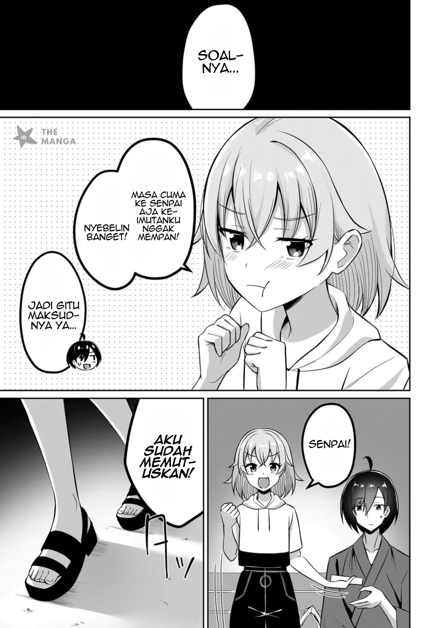 Maigo no Onnanoko o Ie Made Todoketara, Genkan kara Detekita no wa Gakunen Ichi no Bishoujo deshita Chapter 09.2 Bahasa Indonesia